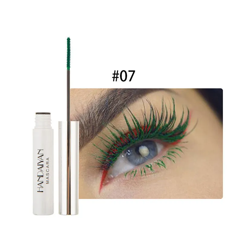 12 Colors Colorful Mascara