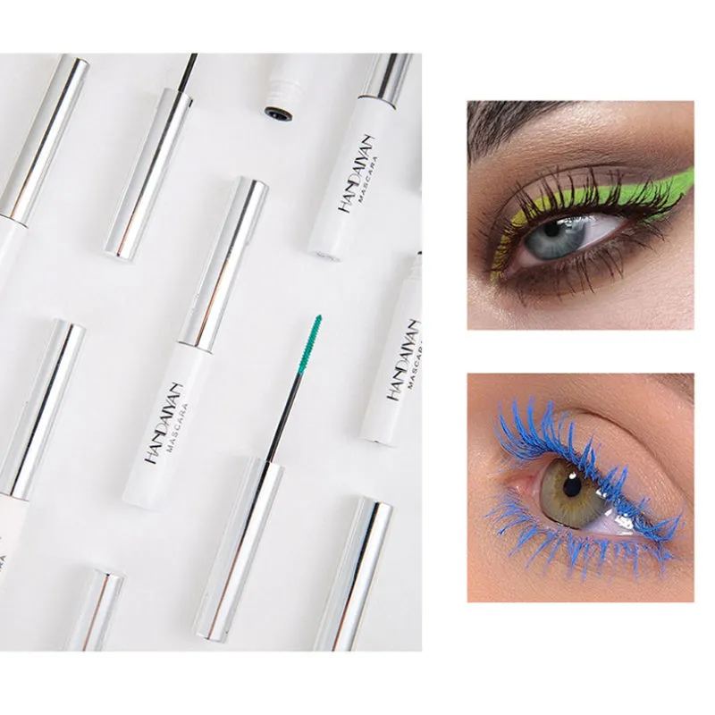 12 Colors Colorful Mascara