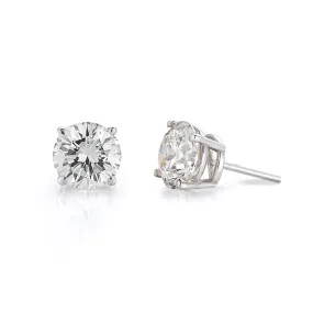 1/3 CTW Diamond Stud Earrings - Classic