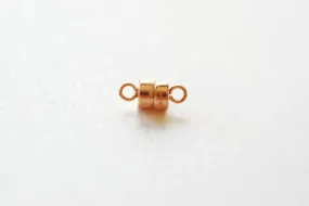 14k Rose Gold Filled GF Super Magnet Clasp, 10x4.4mm, 1.6mm Closed Ring, Gold Filled Magnetic Necklace Clasps, Wholesale Jewelry Findings,41