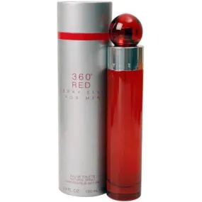 360 Red 3.4 oz EDT for men