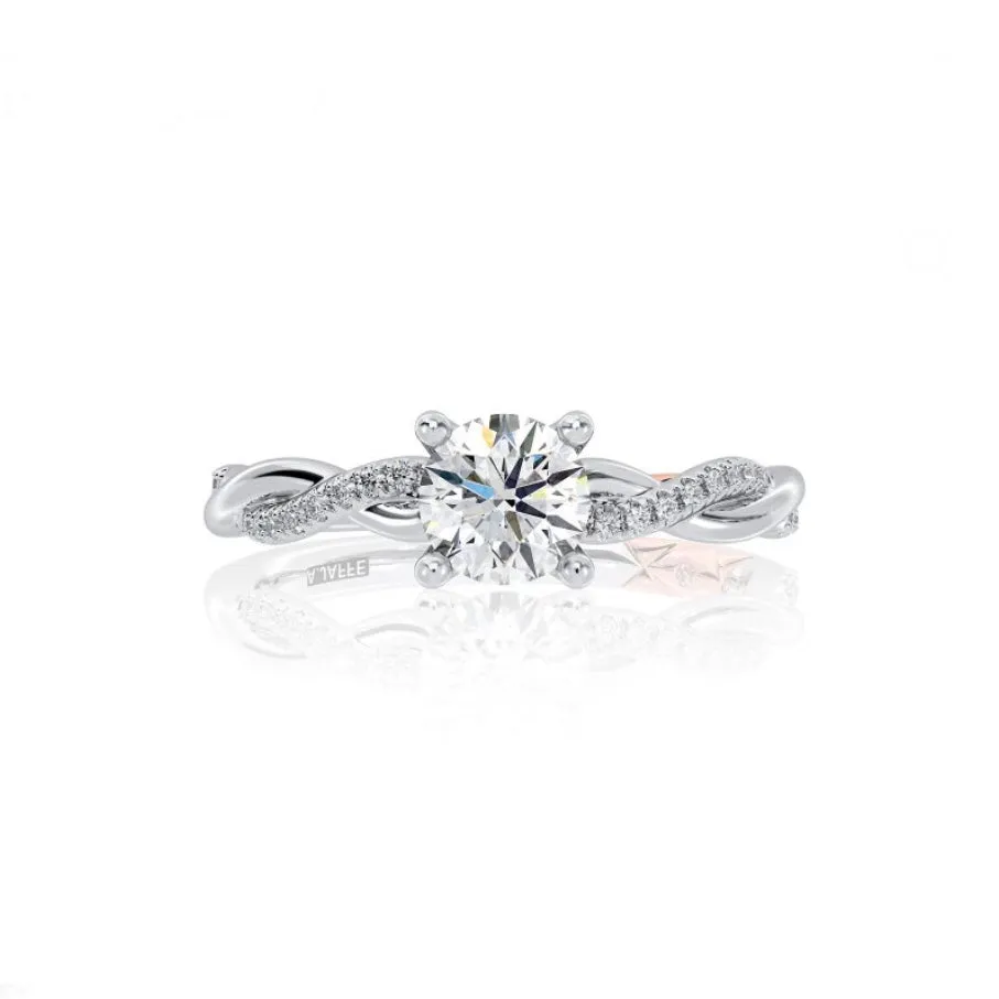 A. JAFFE Diamond Engagement Ring