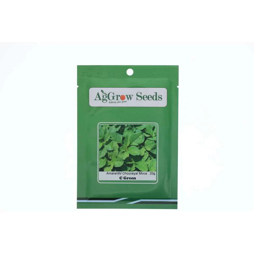 AgGrow Amaranthus (Chouraiya) Seeds C. Green 20g