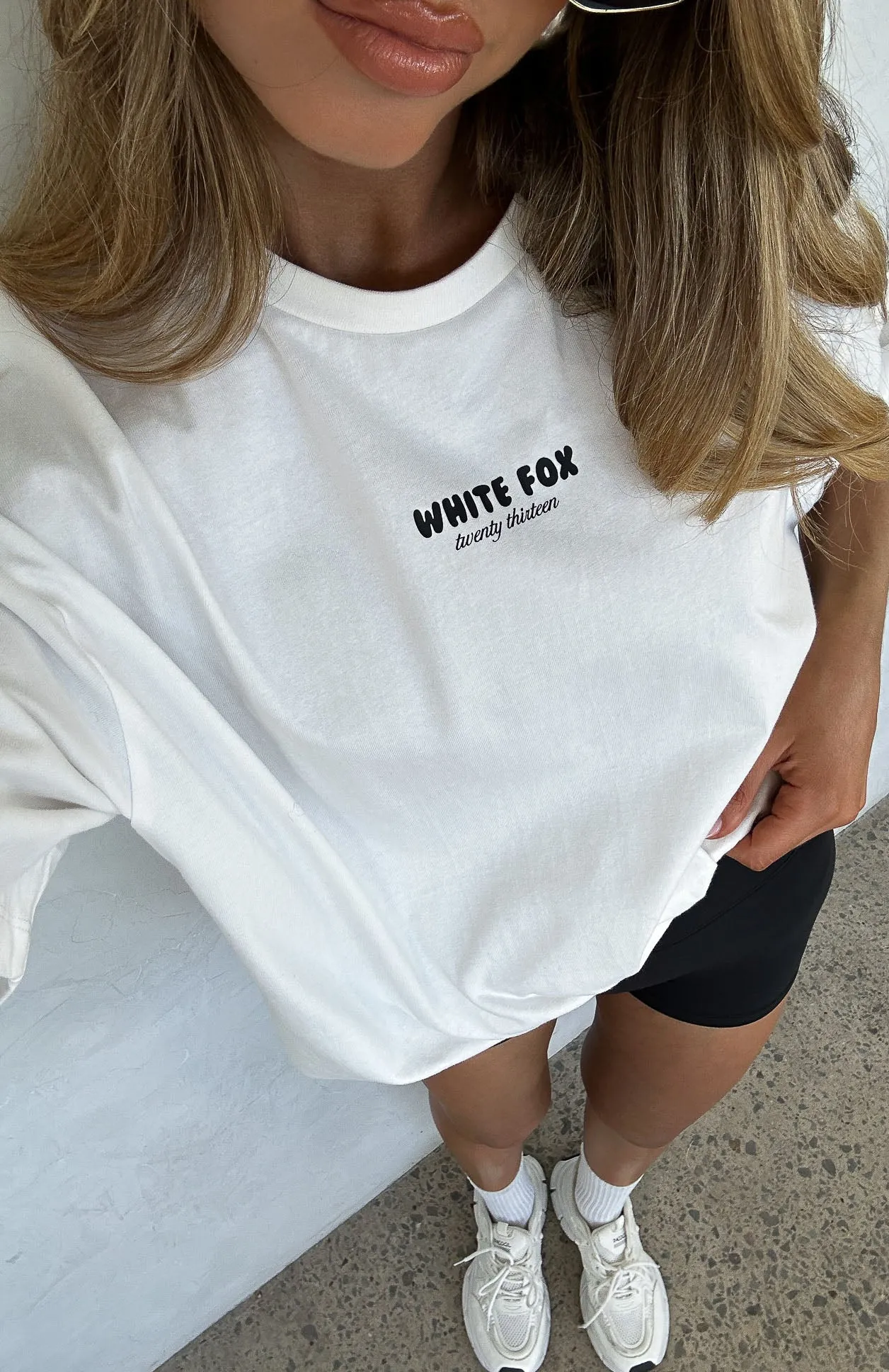 All I've Got Oversized Tee White