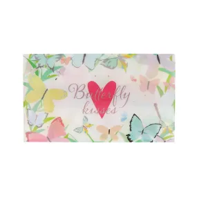 Antibacterial Wide Face Mask Case Butterfly