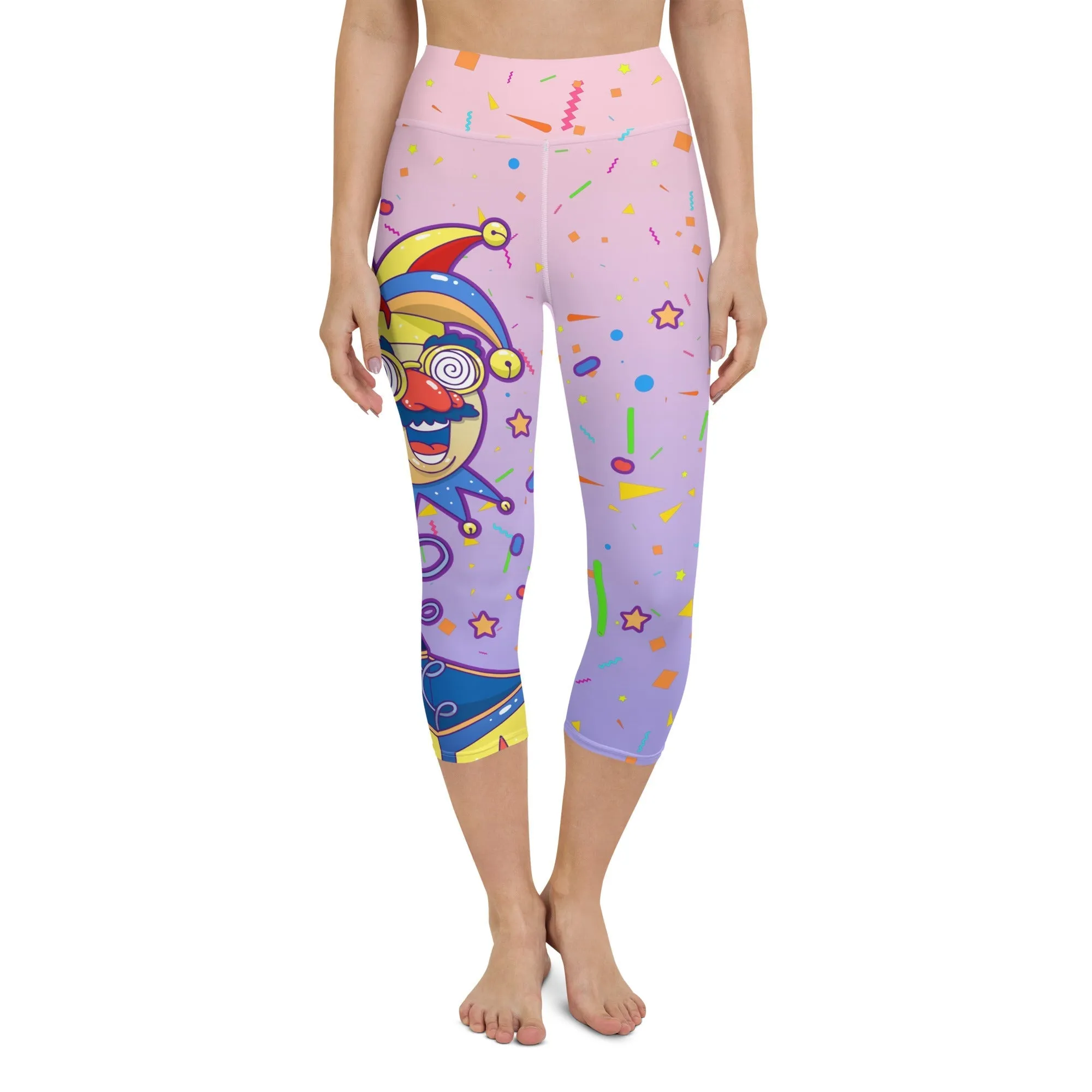 April Fool's Day Yoga Capris