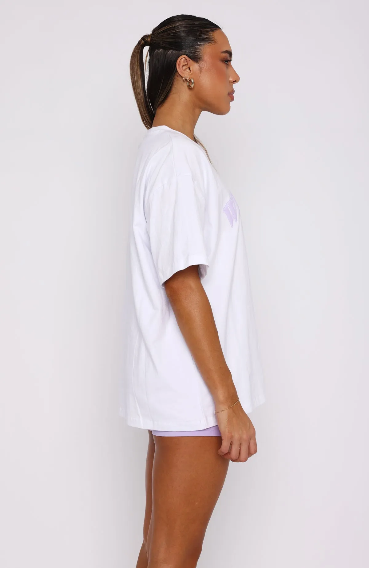 Athletics Era Oversized Tee White