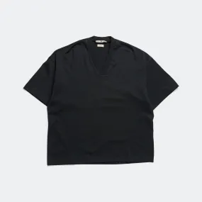 Athletics V-Neck Tee - Black