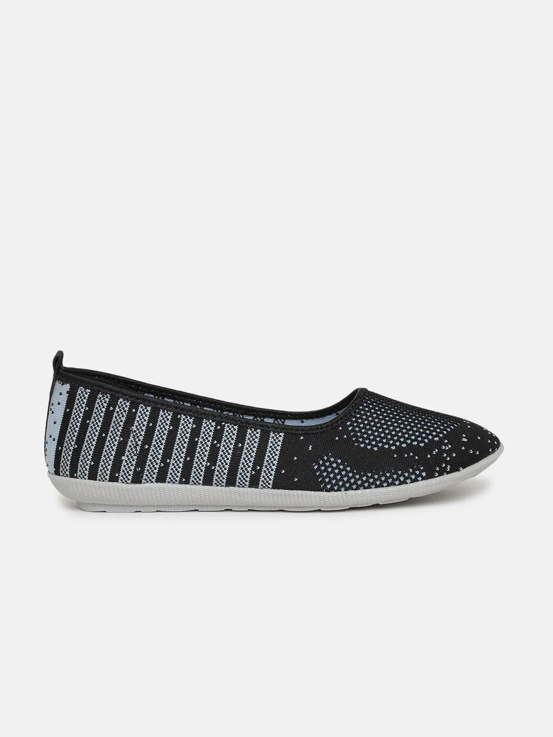 Ballet Flats Woven Design