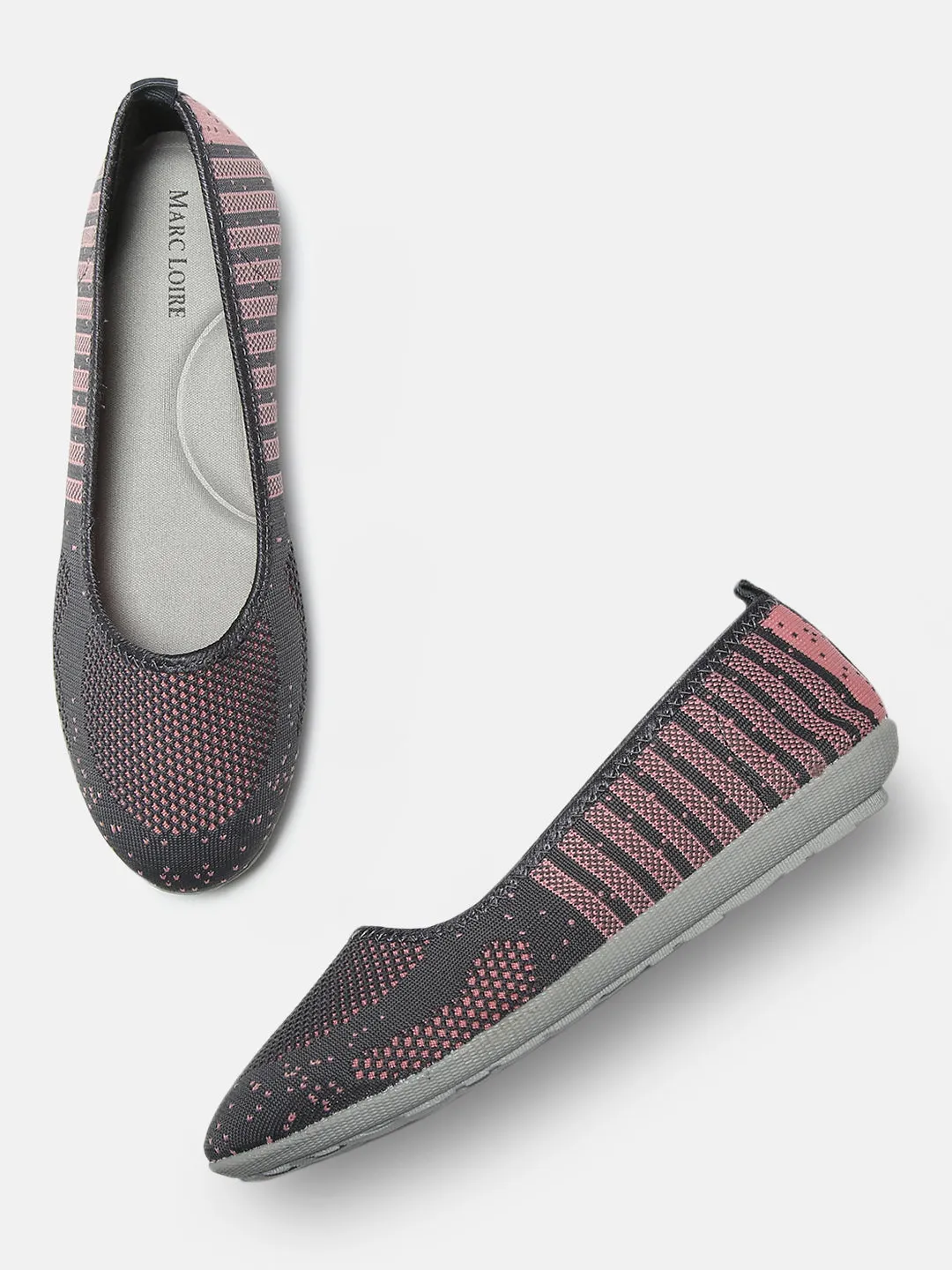 Ballet Flats Woven Design