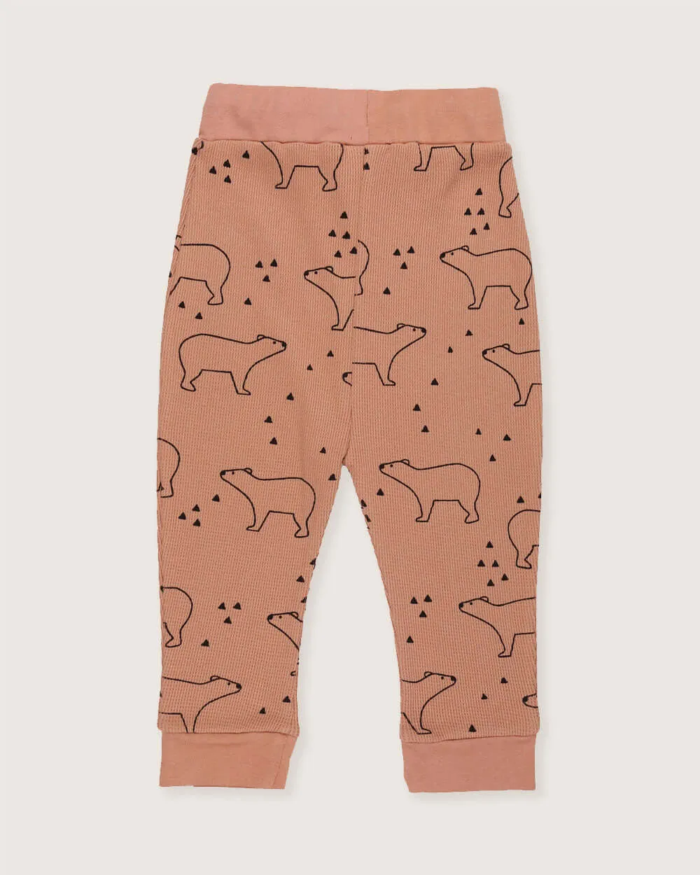 Bear Silhouette Harem Joggers