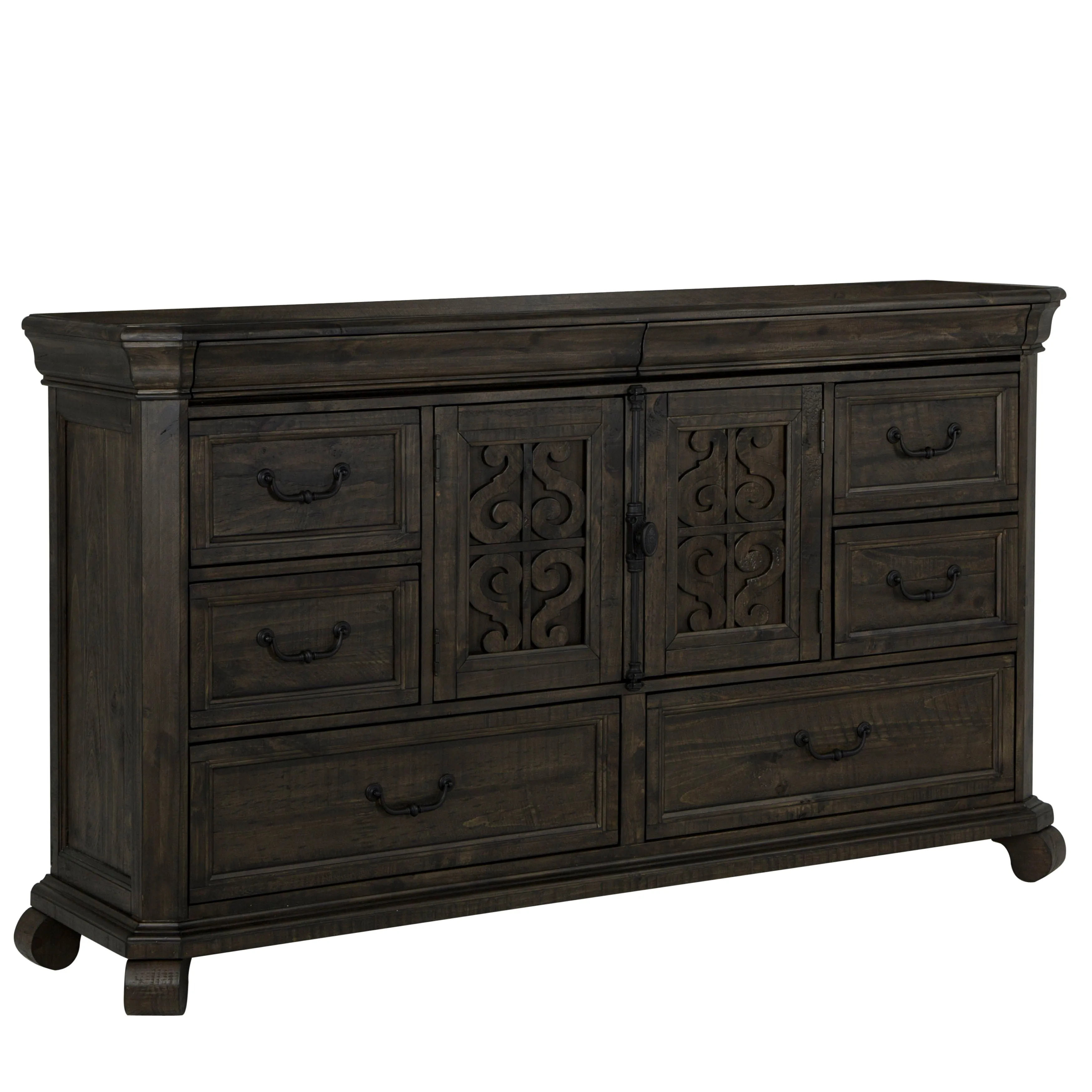 Bellamy - Drawer Dresser - Peppercorn