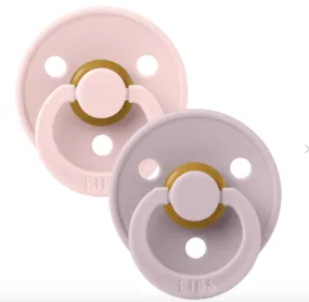 BIBS Pacifier - 2 pack original - Blossom/Dusky Lilac