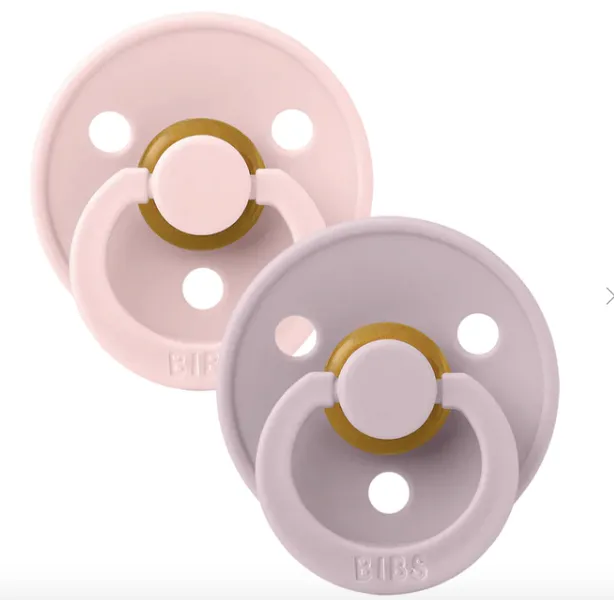 BIBS Pacifier - 2 pack original - Blossom/Dusky Lilac