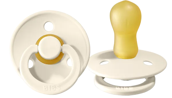 BIBS Pacifier - 2 pack original - Ivory/Ivory