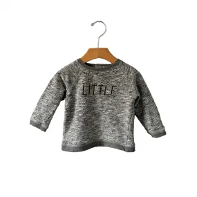 Bout chou / Dark grey sweatshirt / 18M