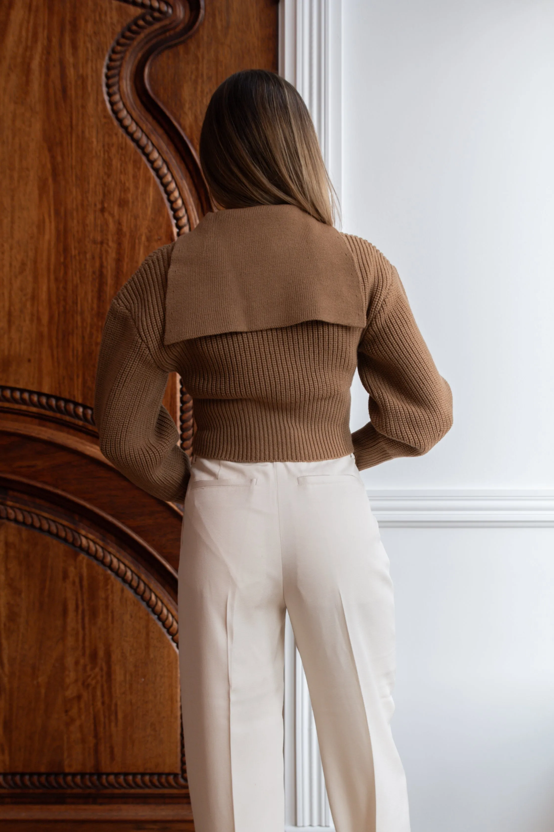 Buckled Slouch Trousers