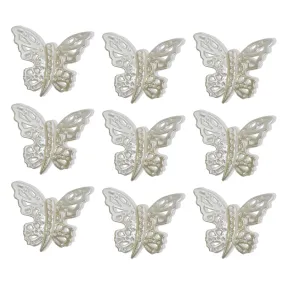 Butterfly Plastic Pearl Beads | PC19