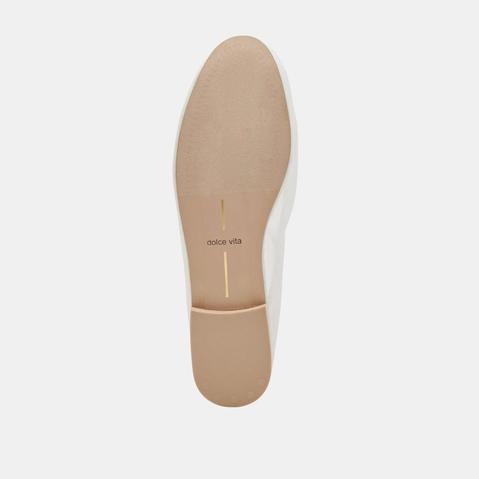 CADEL BALLET FLATS IVORY MESH