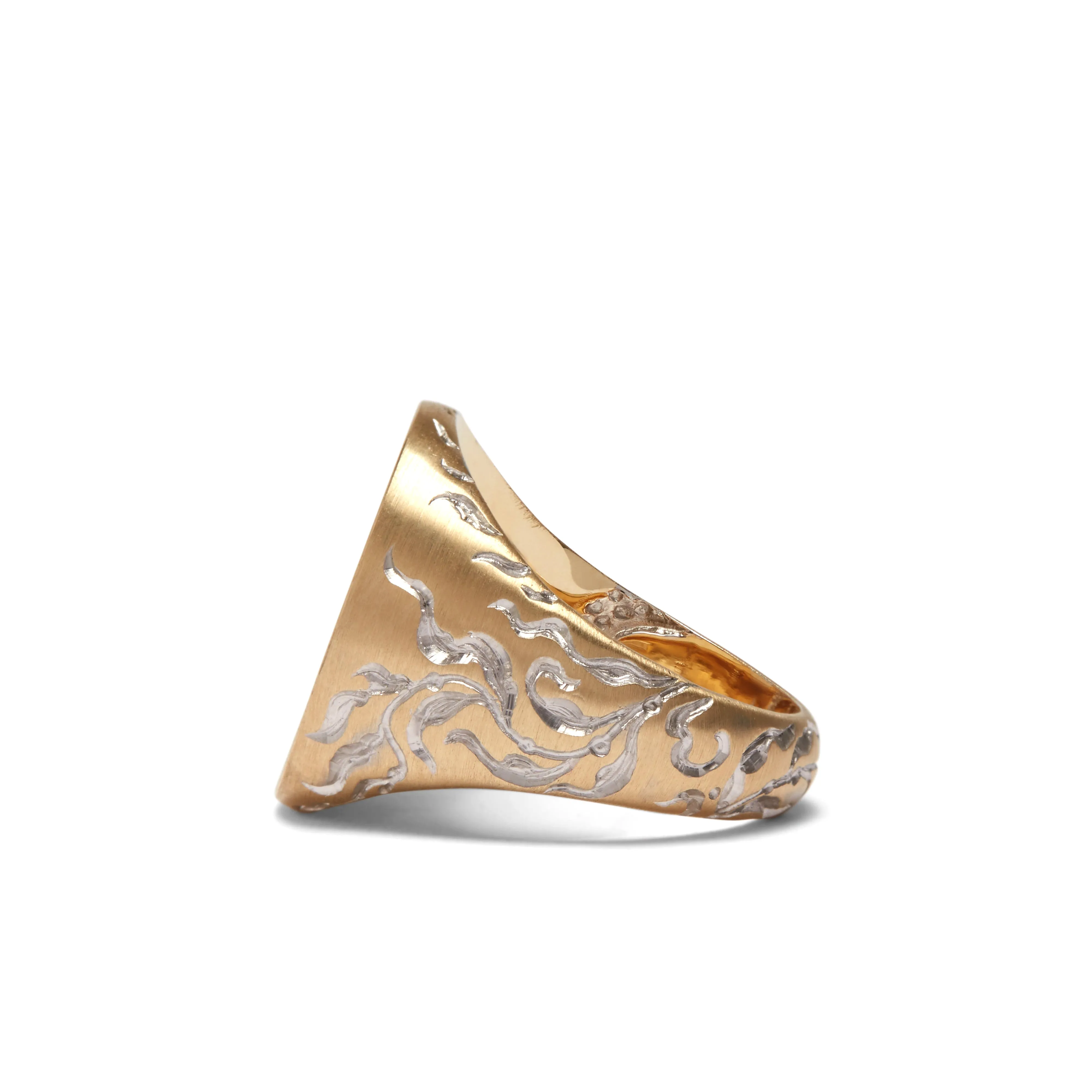 Castro - Different Minds Ring - (Gold/White)