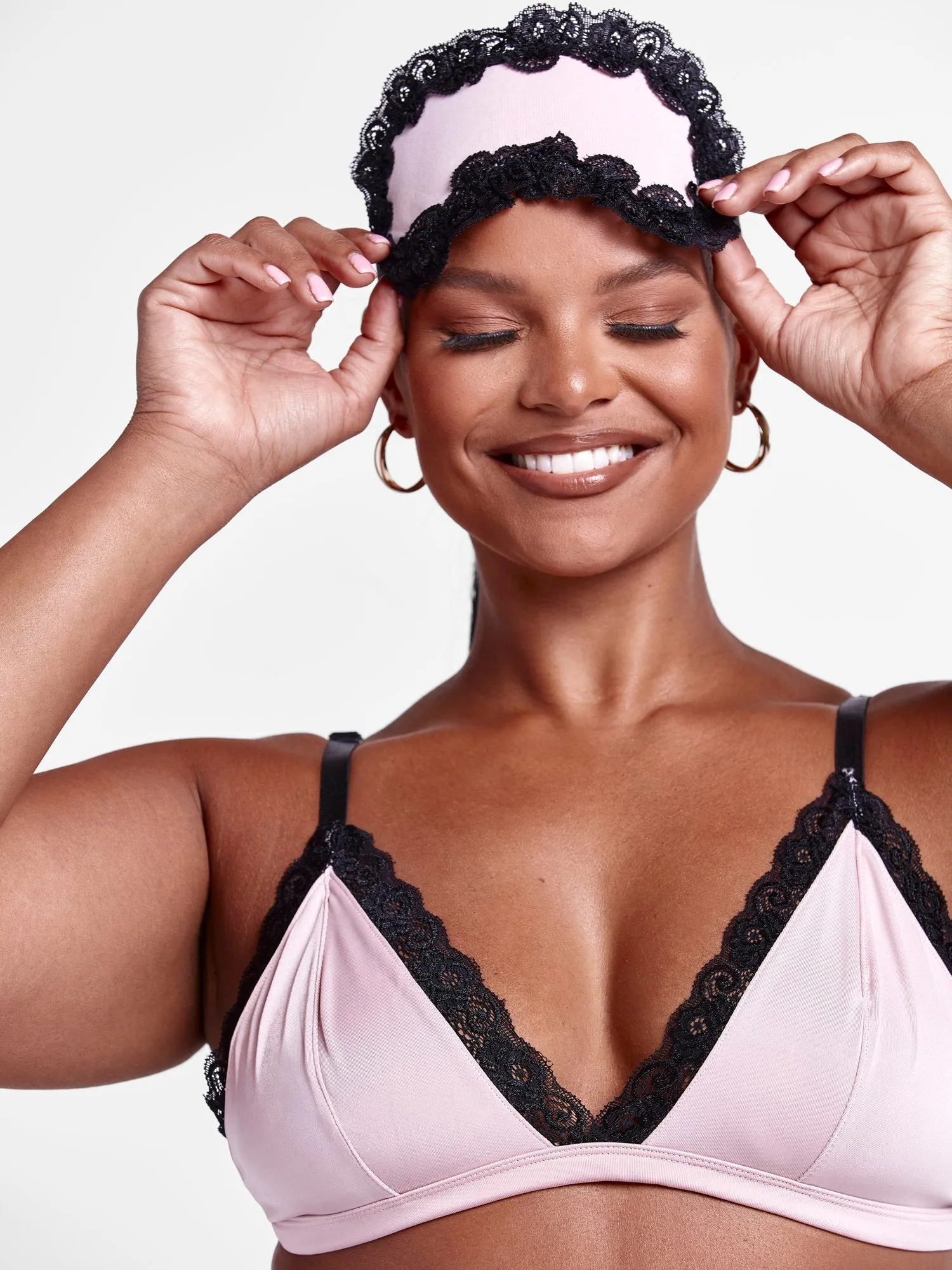 Chanelle Eyemask Lingerie Set