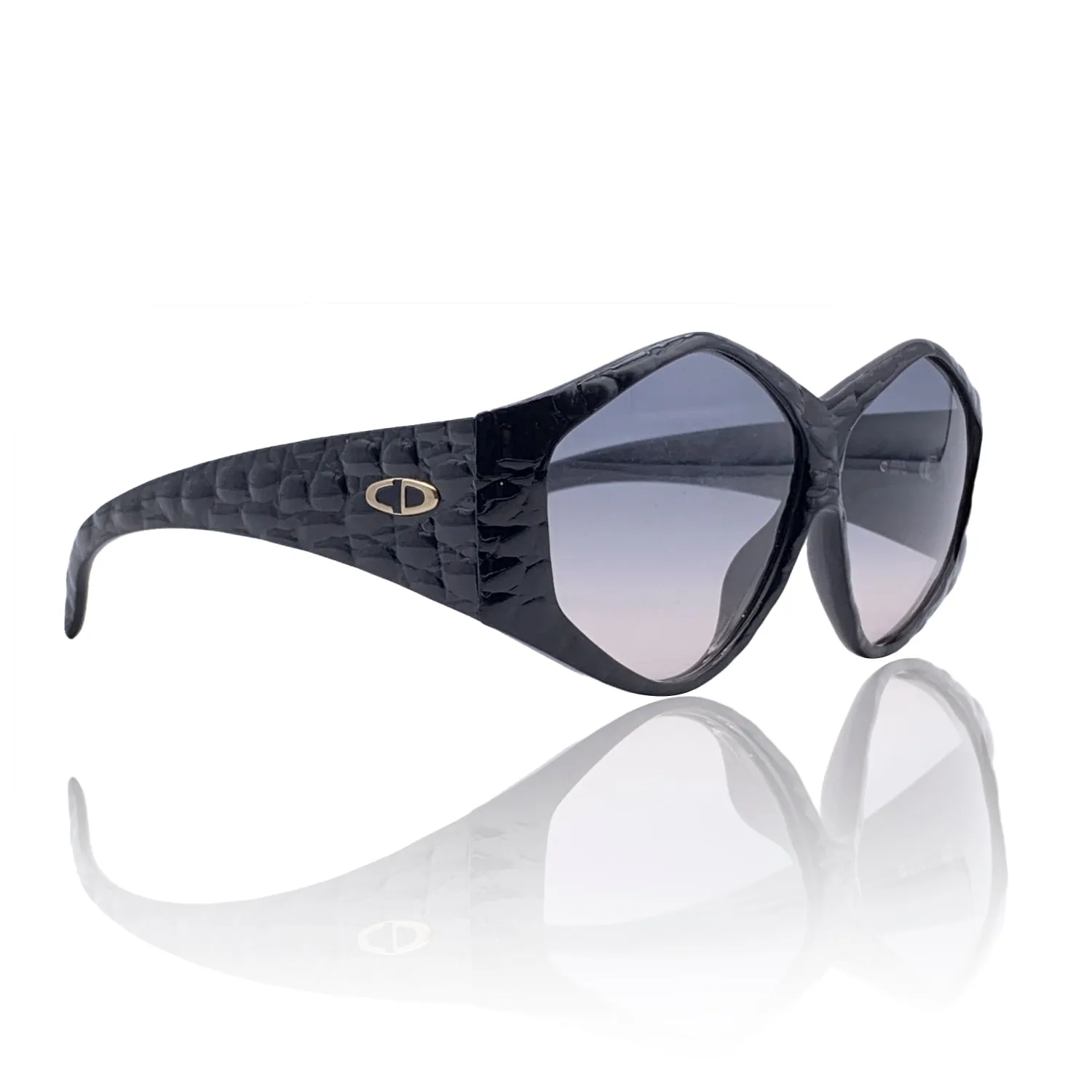 Christian Dior Vintage Black Optyl Sunglasses 2230 90 64/10 130 mm