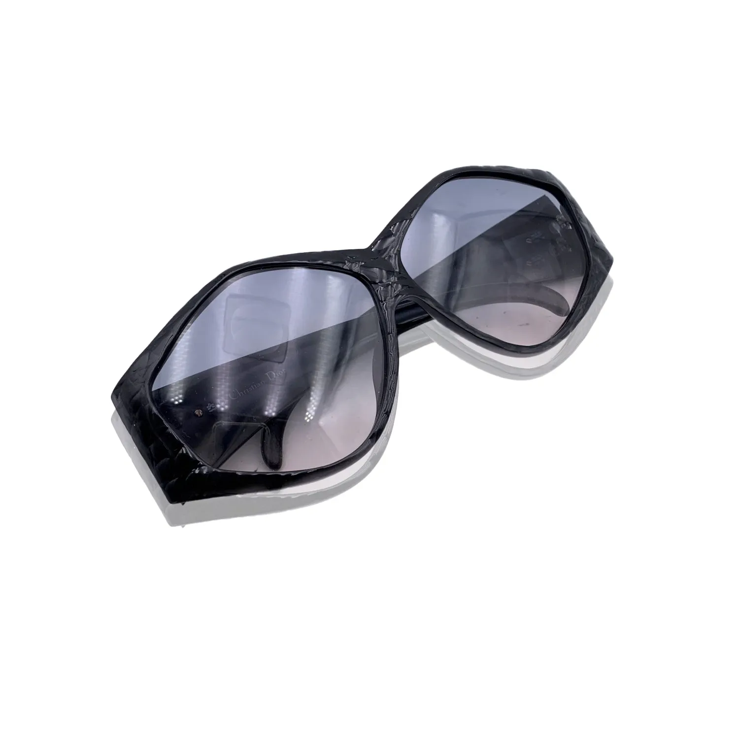 Christian Dior Vintage Black Optyl Sunglasses 2230 90 64/10 130 mm