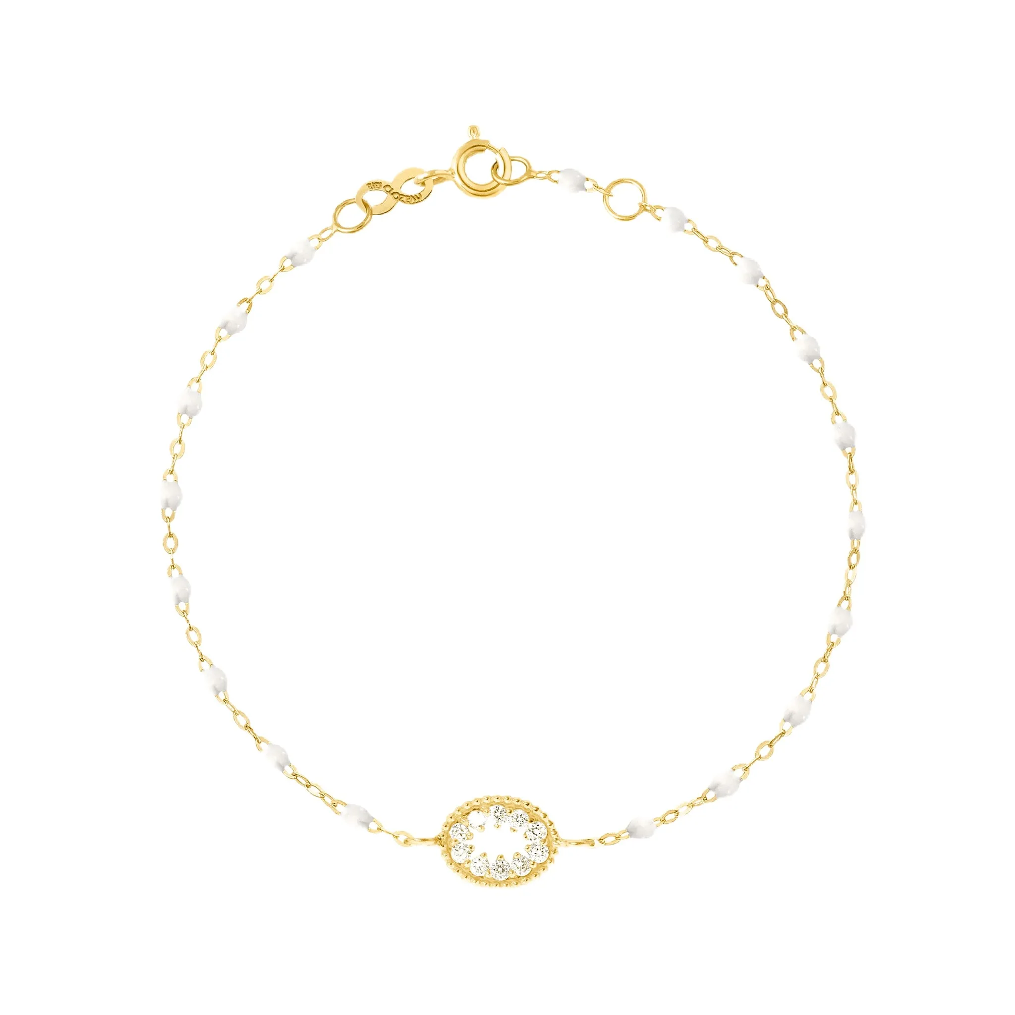 Classic Gigi Me Hearty Bracelet - White