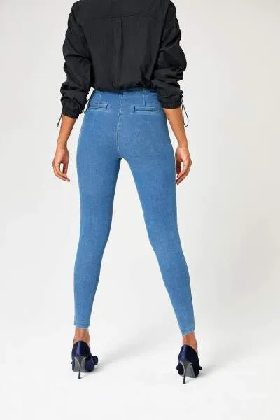 Clean Front High Rise Pants - FINAL SALE