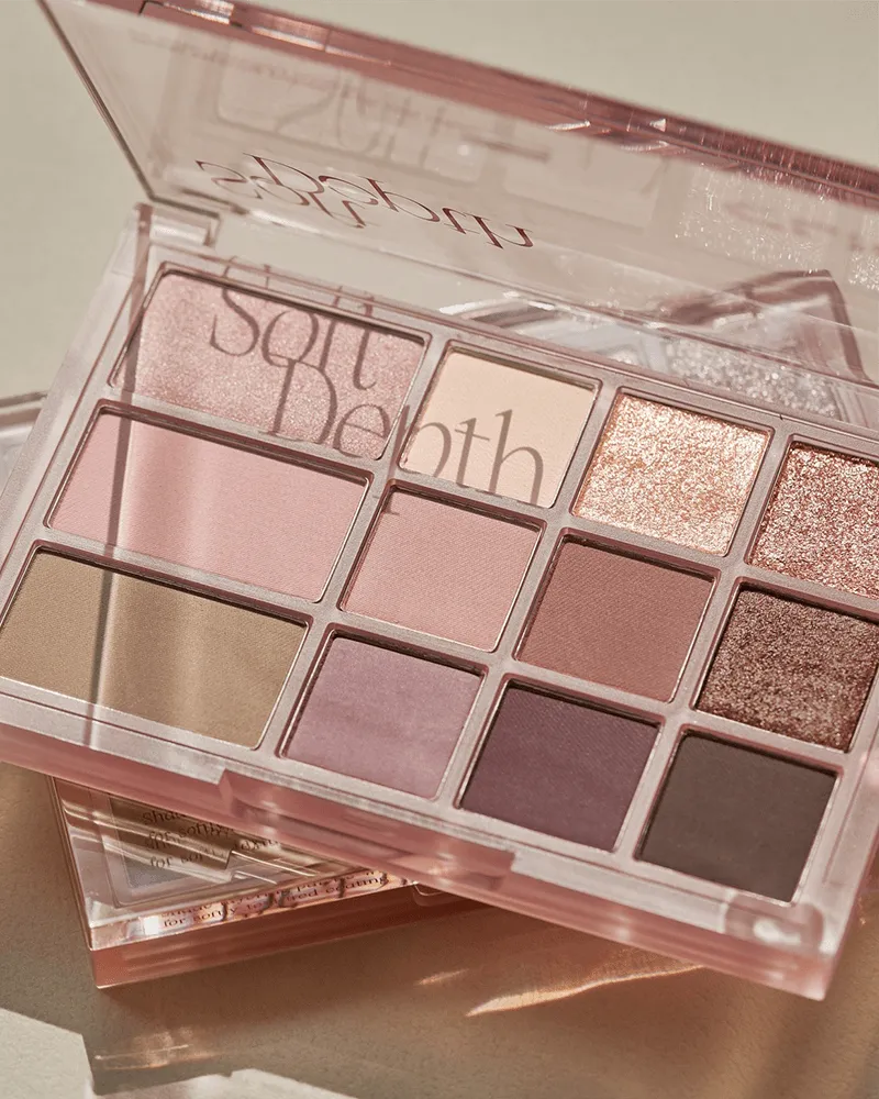 CLIO Shade & Shadow Palette #Soft Depth