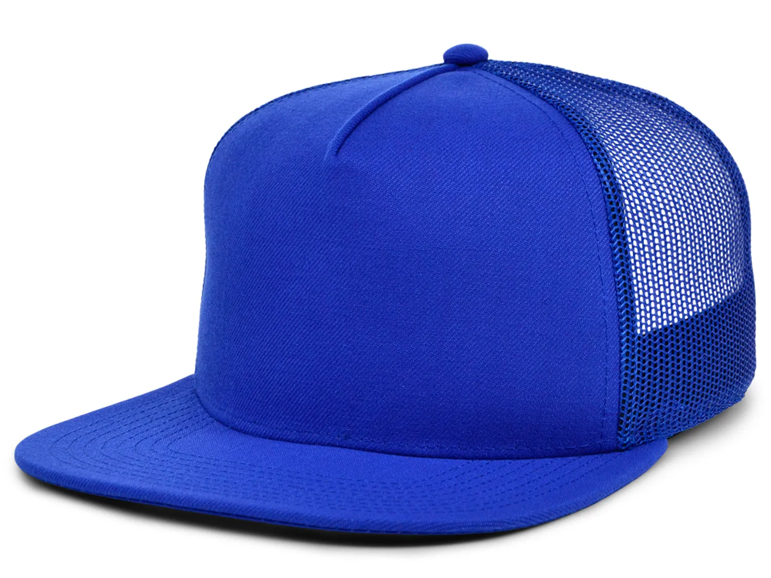 Crowns by Lids Essential 5-Panel Trucker - Royal Blue