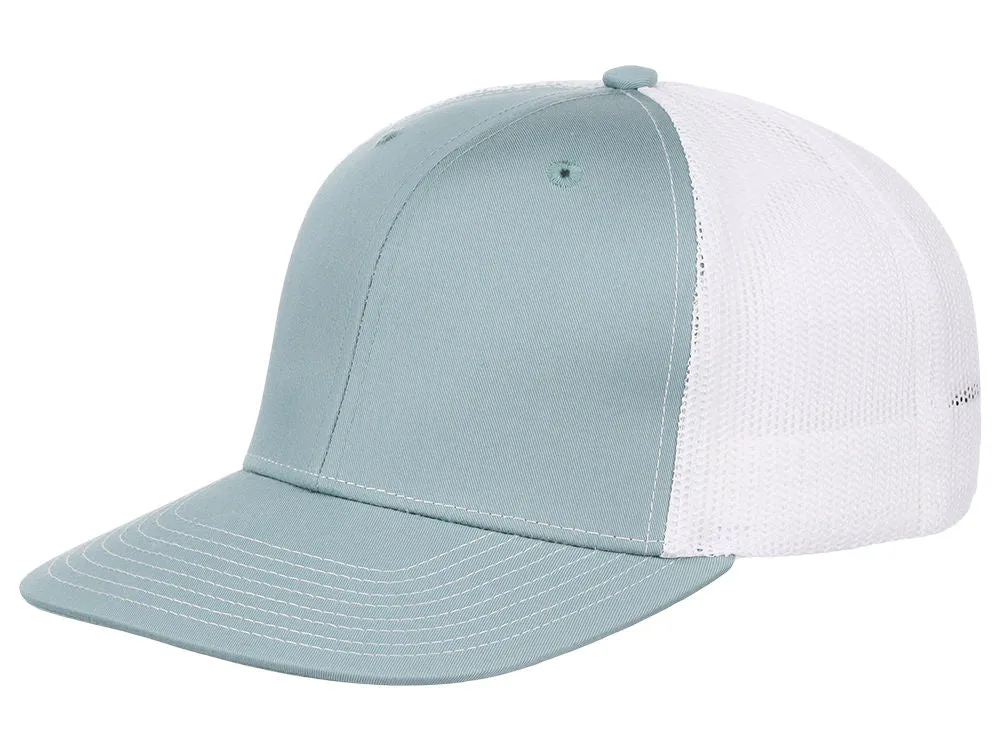 Crowns By Lids Slam Dunk Trucker Cap - Light Blue/White