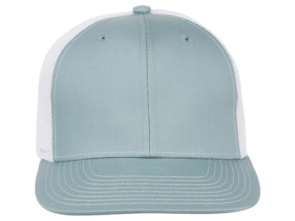 Crowns By Lids Slam Dunk Trucker Cap - Light Blue/White