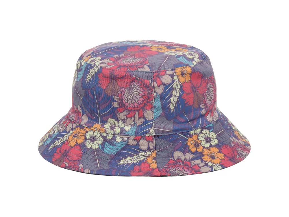 Crowns By Lids Tropical Bucket Hat - Purple/Blue