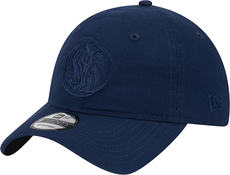 DALLAS MAVERICKS NEW ERA DARK BLUE ADJUSTABLE CAP