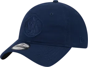 DALLAS MAVERICKS NEW ERA DARK BLUE ADJUSTABLE CAP