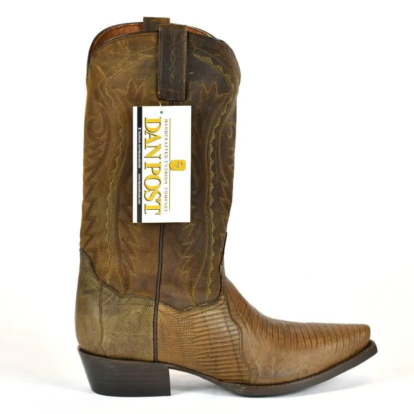 DAN POST MEN’S EXOTIC LIZARD LEATHER COWBOY BOOT DP2357