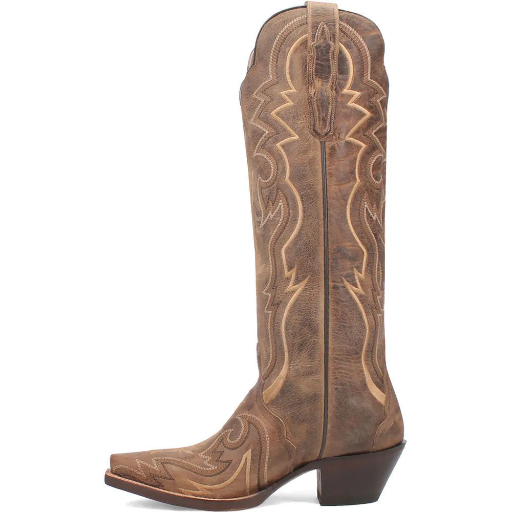 Dan Post Women's Tall Brown Western Triad Silvie Boots