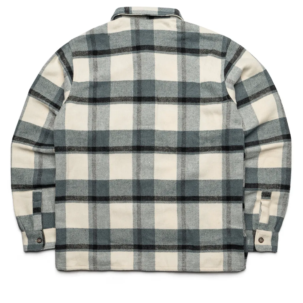 Dickies Coaling Check Flannel Shirt - Blue/Grey