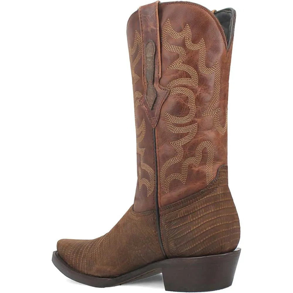 Dingo's The Duke Brown Snip Leather Western Boots