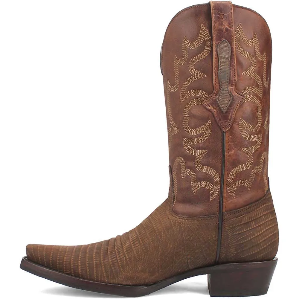 Dingo's The Duke Brown Snip Leather Western Boots