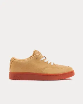 Dome Suede Dark Camel Low Top Sneakers