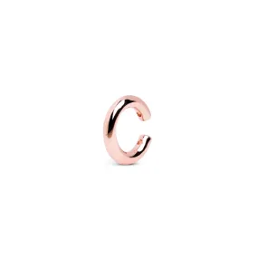 Ear Cuff Ring Rose Gold Single Earring