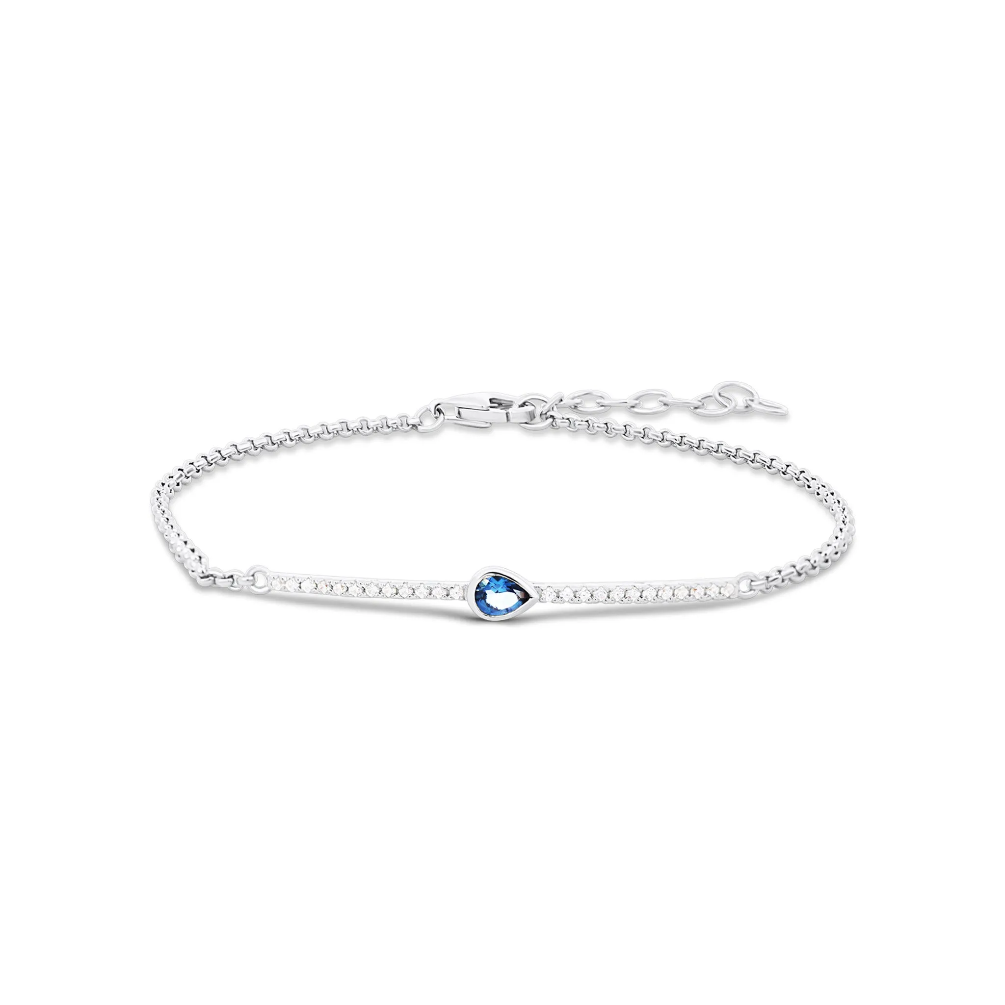 Emma London Blue Topaz Bracelet