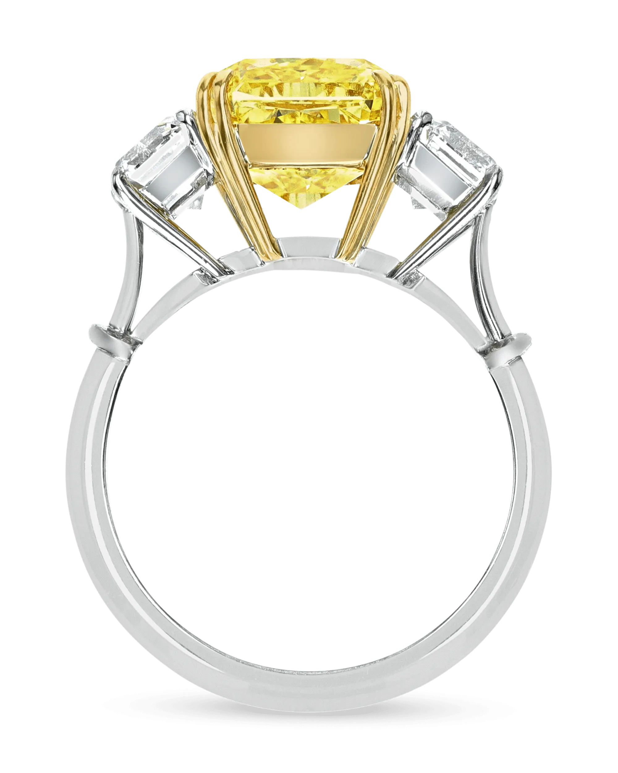 Fancy Yellow Diamond Ring, 4.26 Carats