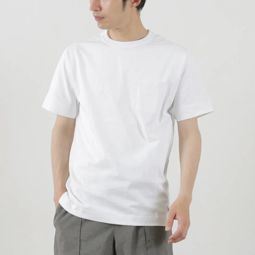 FELCO × HEALTH KNIT / Crew Neck Pocket Tee