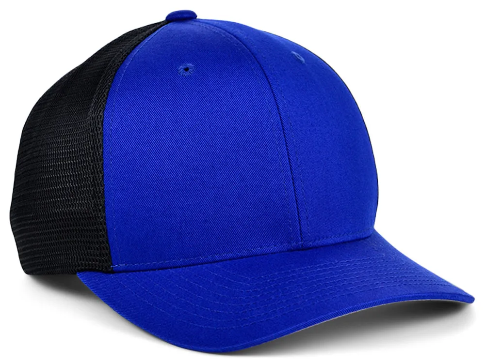 Flexfit Blank 110 Trucker - Royal Blue/Black