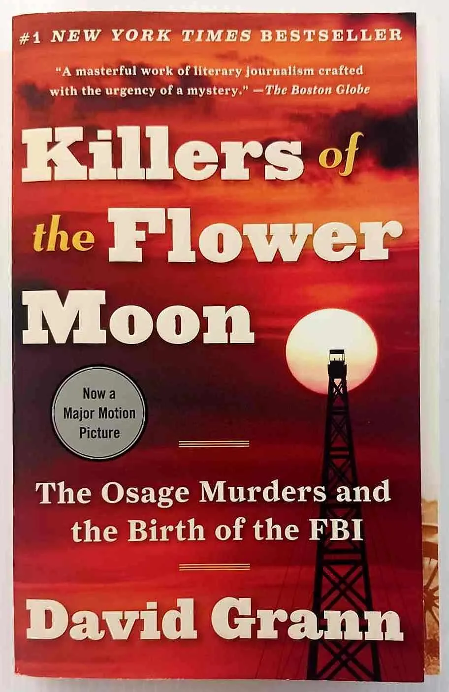 FLOWERS OF THE KILLER MOON - David Grann