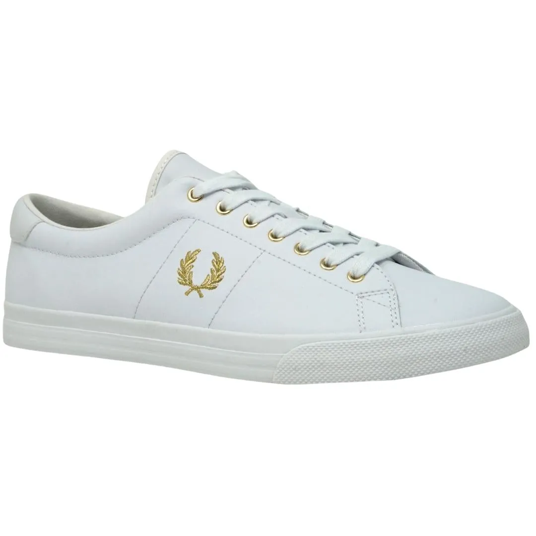 Fred Perry Spencer Leather White Trainers