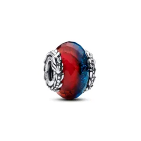 Game of Thrones Ice & Fire Dragons Dual Murano Glass Charm